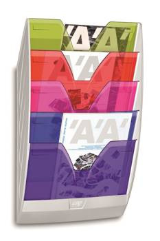 Zestaw 5 półek naściennych Cep Recaption kolorowy