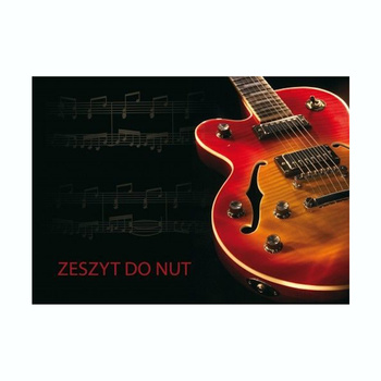 Zeszyt do nut Kreska A5