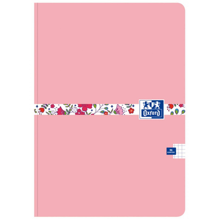 Zeszyt Oxford Floral B5 w kratkę 96 kartek