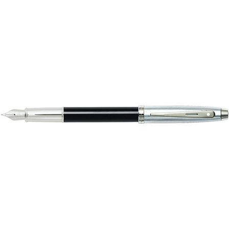 Pióro wieczne Sheaffer 100 chromowane czarne 9313