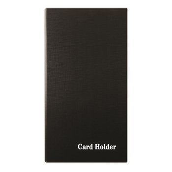 Wizytownik książkowy na 500 wizytówek Donau czarny