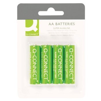 Baterie AA LR06 1.5V alkaliczne Q-Connect 4 sztuki