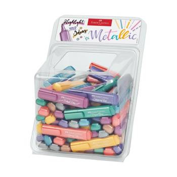 Zakreślacz metaliczny Faber Castell 100 sztuk