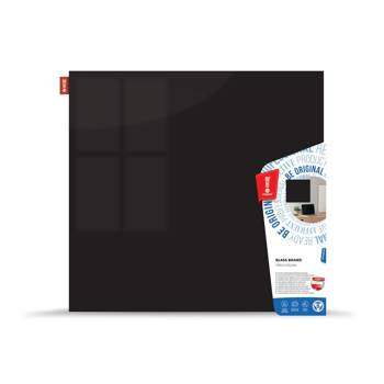 Tablica magnetyczna szklana 90x60 cm Memoboards czarny