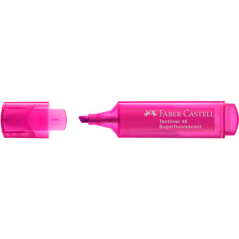 Zakreślacz Faber Castell Textliner 1546  różowy