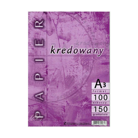 Papier kredowy A3 150g Kreska