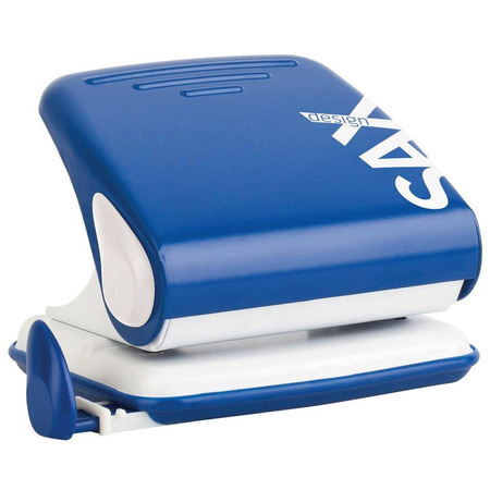 Dziurkacz Sax Design 418 Paperbox (25 kartek) niebieski