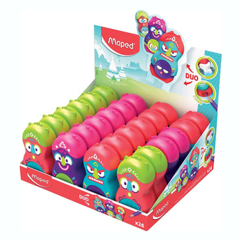 Temperówka z gumką Maped Loopy Totem