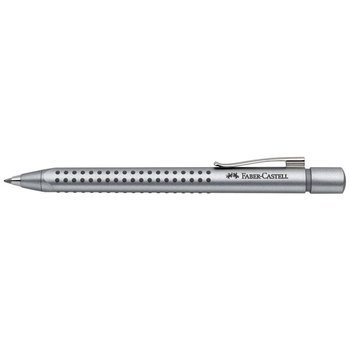 Długopis automatyczny Faber Castell Grip 2011 srebrny