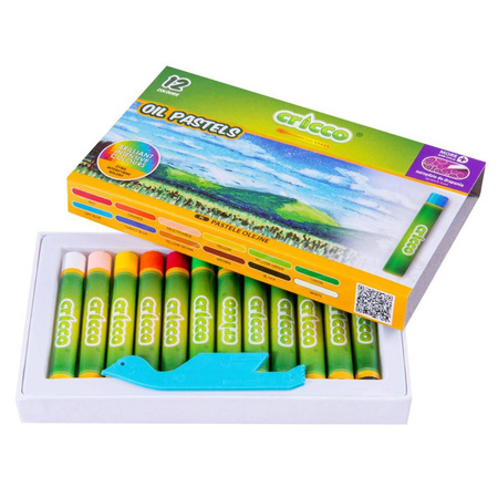 Pastele olejne Cricco 12 kolorów