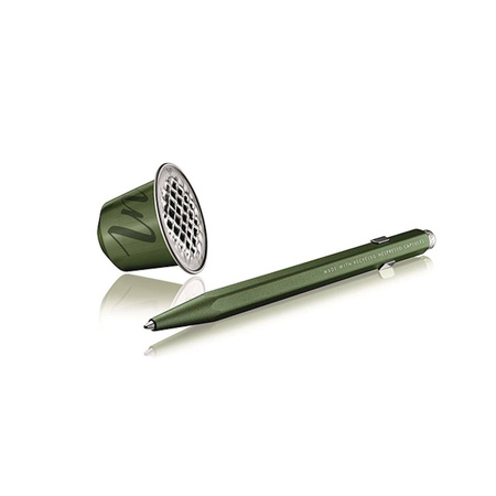 Długopis automatyczny Caran d`Ache 849 Nespresso Green India M w pudełku