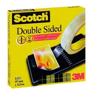 Taśma dwustronna biurowa Scotch 19mm x 32,9m