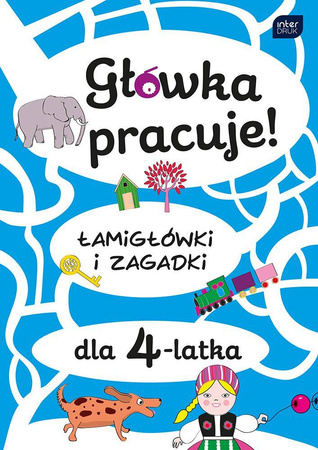 Malowanka A4 16 z naklejkami Główka pracuje