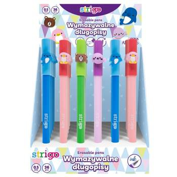 Długopis wymazywalny Strigo Animals