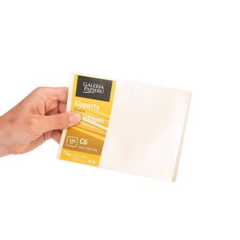 Koperty ozdobne C6 Millenium kremowe 10 sztuk