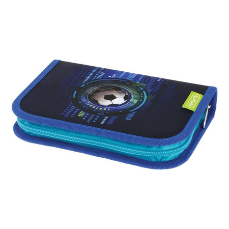 Piórnik dla chłopca bez wyposażenia jednokomorowy Herlitz Boys mix II