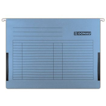 Teczka zawieszkowa Donau A4 z boczkami  niebieski