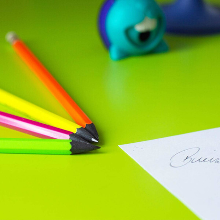 Ołówek Bic Evolution Fluo z gumką HB