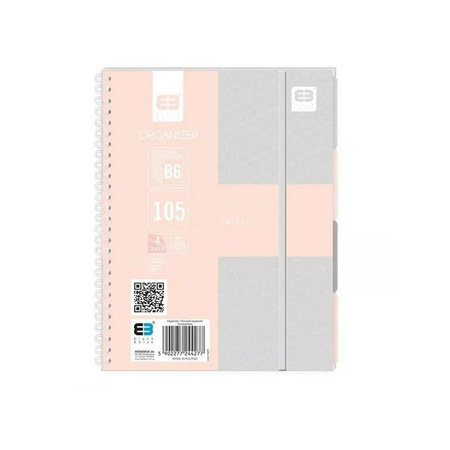 Organizer B6 105 kartek B&B z przekładkami