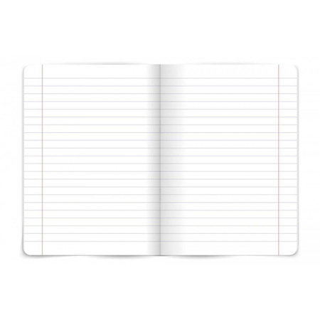 Zeszyt A5 w linie z marginesem 32 kartki Megamix Top 2000