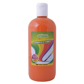 Farba tempera Cricco 500ml pomarańczowa