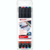 Foliopis Edding OHP - rozmiar M zestaw 4 kolory 1.0 mm