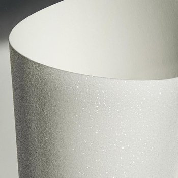 Papier ozdobny A4 biały brokatowy Argo