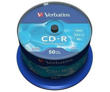 Płyta Verbatim CD-R 700MB cake 50 sztuk