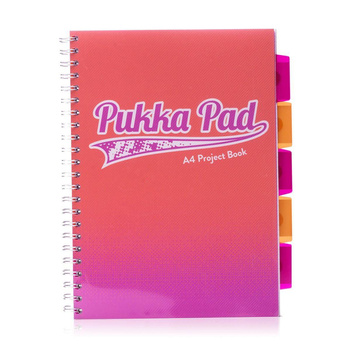 Kołozeszyt A4 w kratkę 200 stron Pukka Pad Project Book Fusion