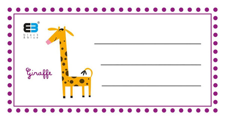 Naklejki na zeszyt BB Kids