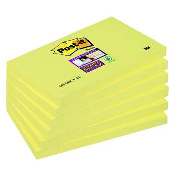 Karteczki samoprzylepne 127x76mm Post-it Super Sticky