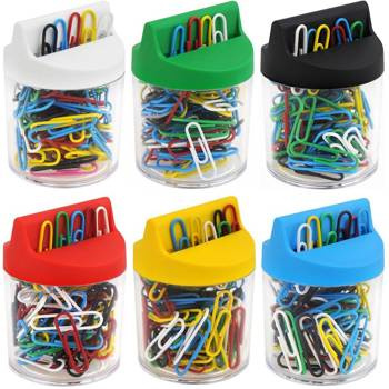 Kolorowe spinacze 28mm kolorowe Memobe a`100