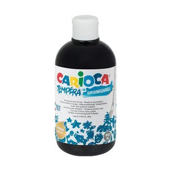 Farba tempera Carioca 500ml czarna