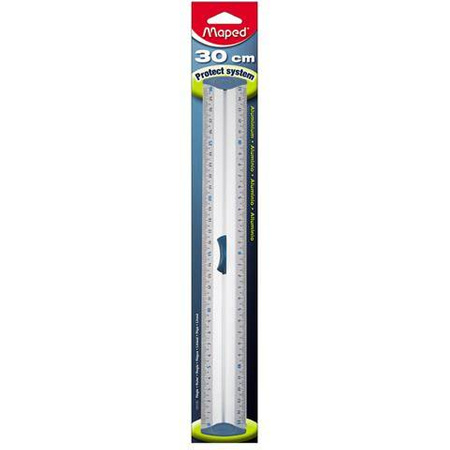 Linijka aluminiowa 30 cm z uchwytem Maped