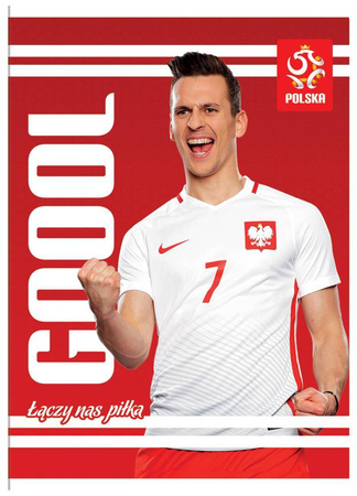 Zeszyt A5 60k kratka PZPN