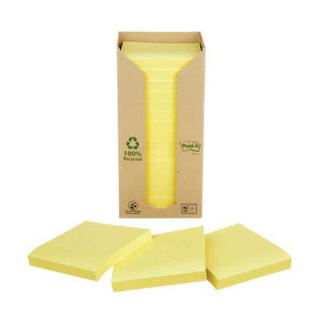 Karteczki samoprzylepne 76x76mm ekologiczne Post-it R330-1T