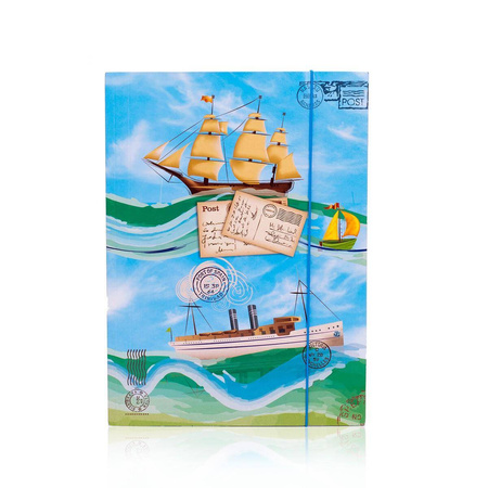 Teczka z gumką Kreska A4 MD motywy dziecięce