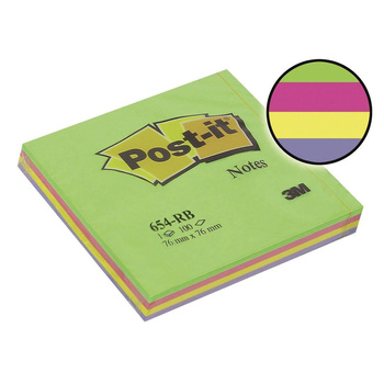 Karteczki samoprzylepne 76x76mm Post-it wiosenny