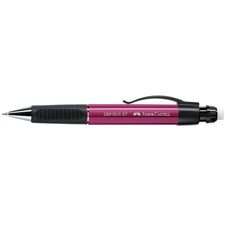 Ołówek automatyczny Faber Castell 1307 Grip Plus 0.7mm malinowy