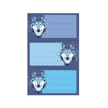 Naklejki na zeszyt Wild Animals Wolf