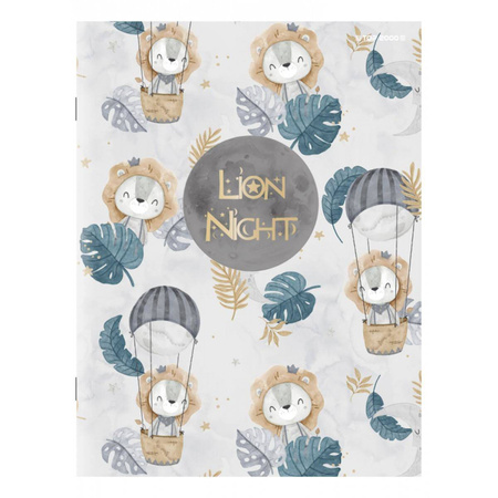 Zeszyt A5 w podwójną kolorową linie 32 kartki Megamix Top 2000