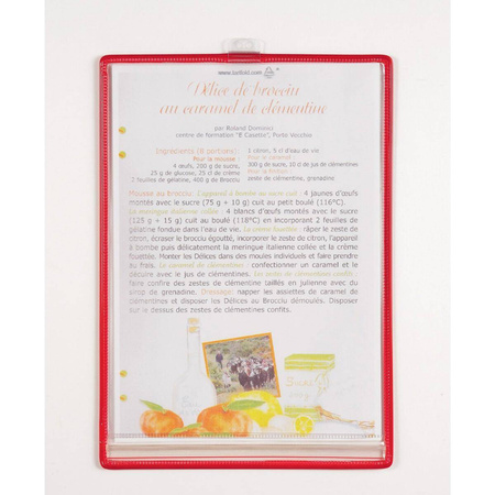 Panel prezentacyjny Safety z uszkiem Tarifold A4 szczelny 5 sztuk