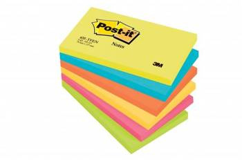 Karteczki samoprzylepne 127x76mm Post-it paleta energetyczna 655TFEN