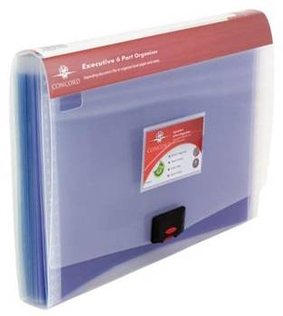 Teczka z 6 przegródkami Pukka Filling Concord PP