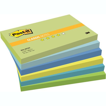 Karteczki samoprzylepne 127x76mm Post-it paleta marzycielska 655MTDR