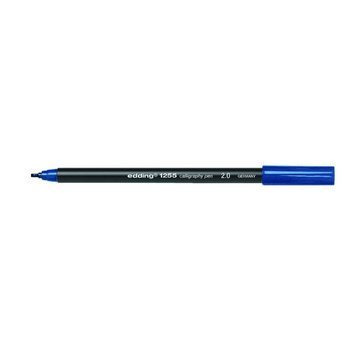 Pisak Edding do kaligrafii 2mm niebieski