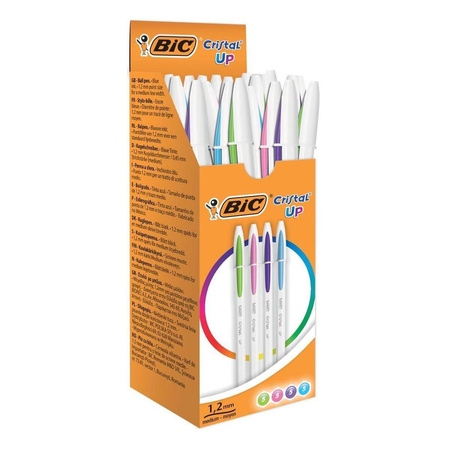 Długopis Bic Cristal Bicolor Fun niebieski