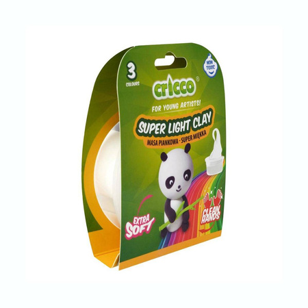 Masa piankowa Cricco zestaw mini 30g panda rybka żółw