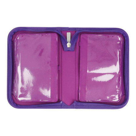 Piórnik dla dziewczynki bez wyposażenia jednokomorowy Herlitz Girls mix