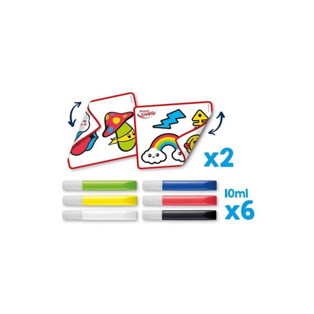 Zestaw kreatywny Maped Farby do tworzenia naklejek żelowych